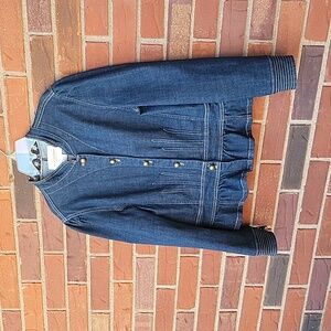Anthropologie denim jacket -- never worn